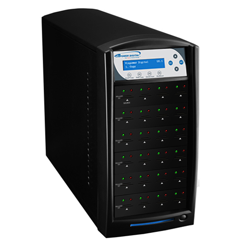 Vinpower Digital SDShark Duplicatore Per Schede SD E MicroSD - 11 Copie Simultanee - Standalone, 20 MB/s