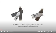 iXflash added storage and backup for iPhone, iPad, all mobile portable phone, tablet, & computers